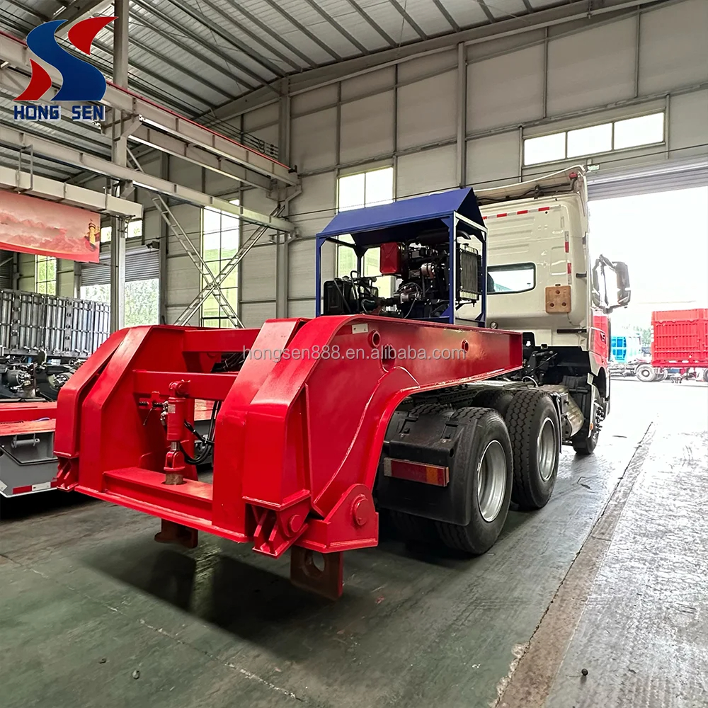 3 Axle 80 Ton Removable Gooseneck Lowboy Trailer