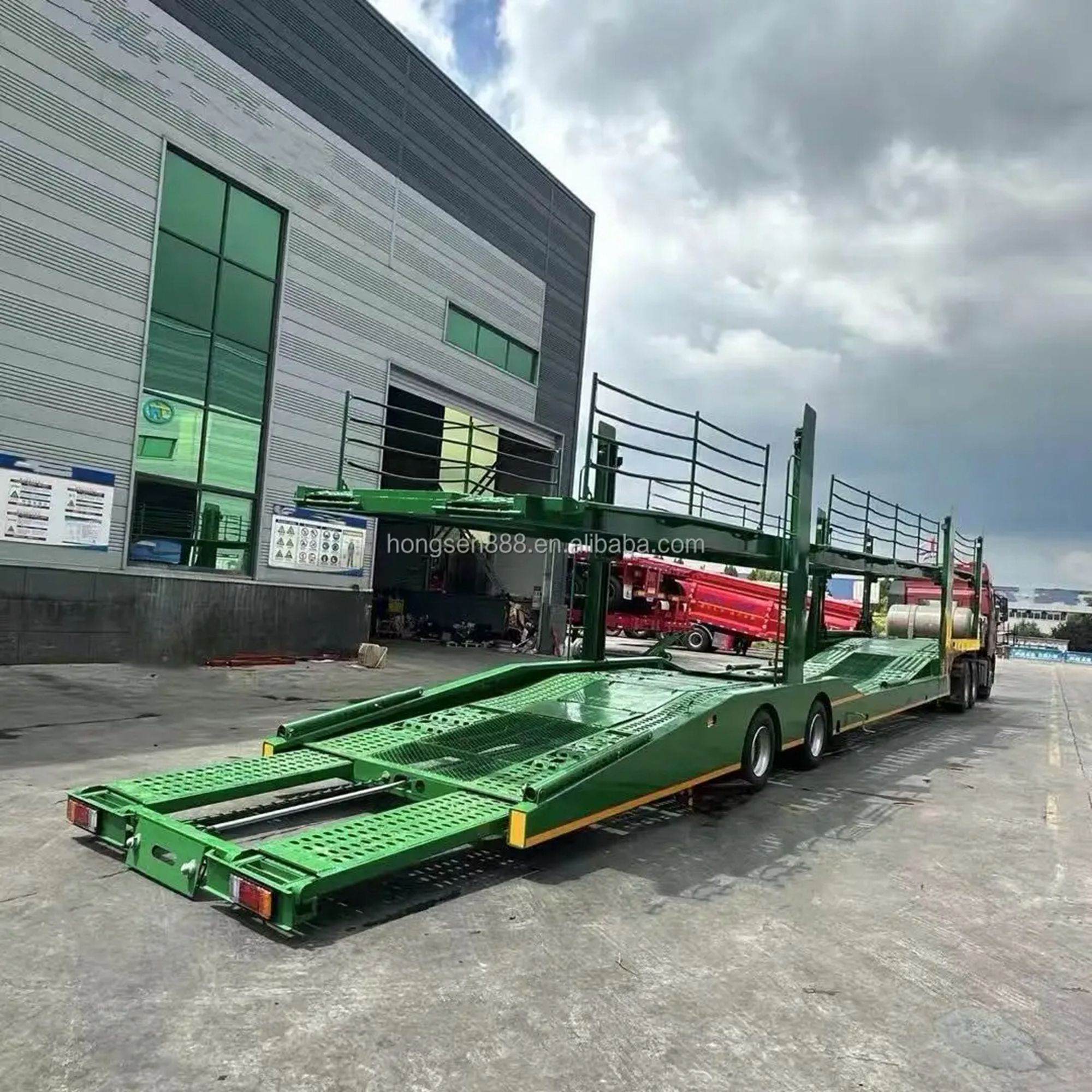 8 Car Hauler Semi Trailer