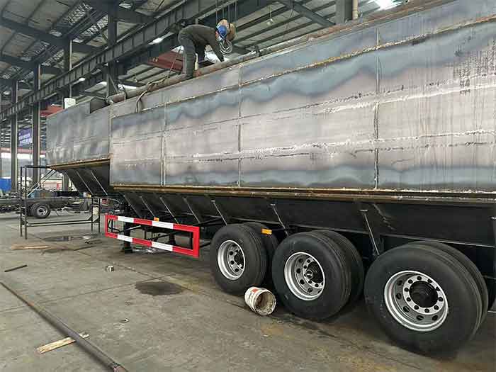 bulk grain-semi-trailer bulk grain-semi-trailer