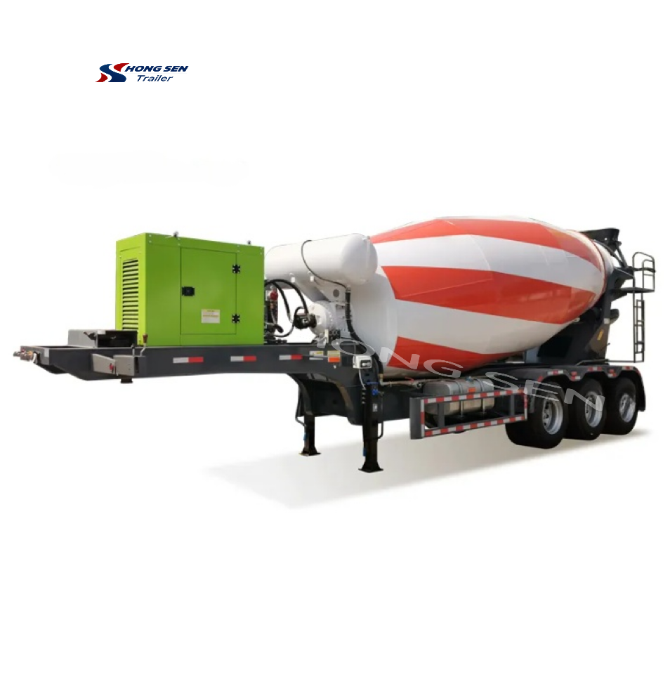 Concrete mixer truck